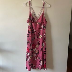 Floral Fitted Midi by LOFT